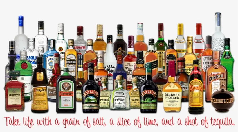 Wide Range of Spirits - illustrative photo