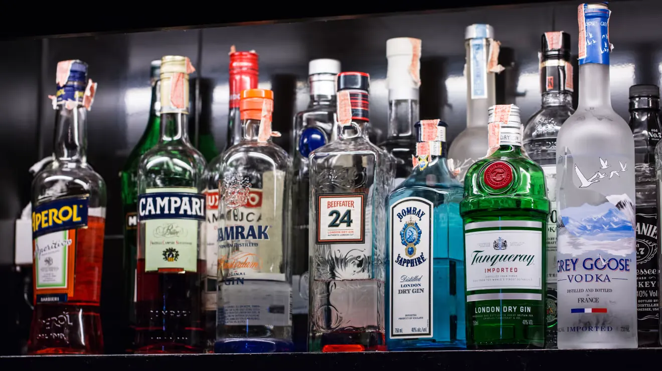Premium Gin & Vodka - illustrative photo
